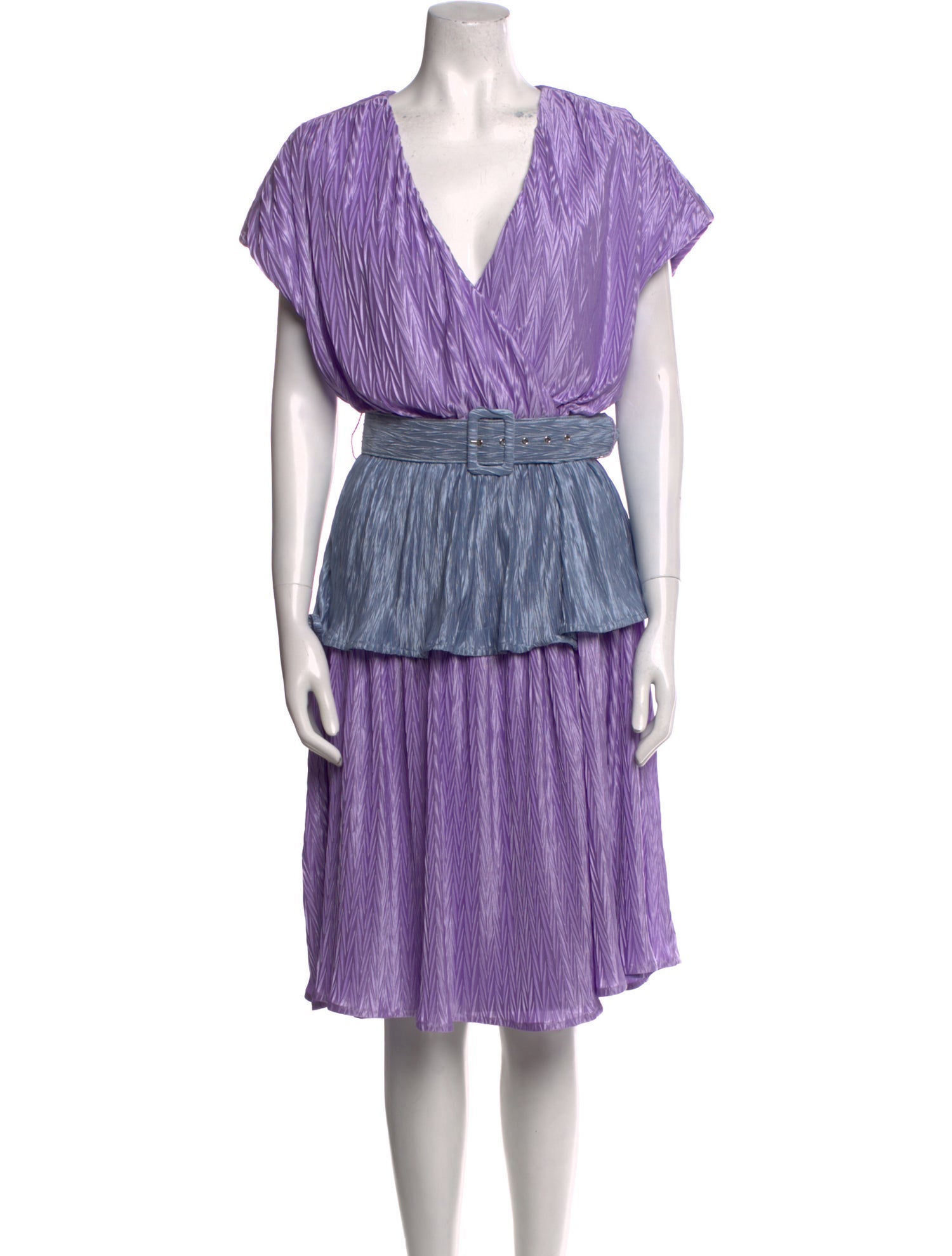 Undra Celeste New York Striped Knee-Length Dress w/ Tags