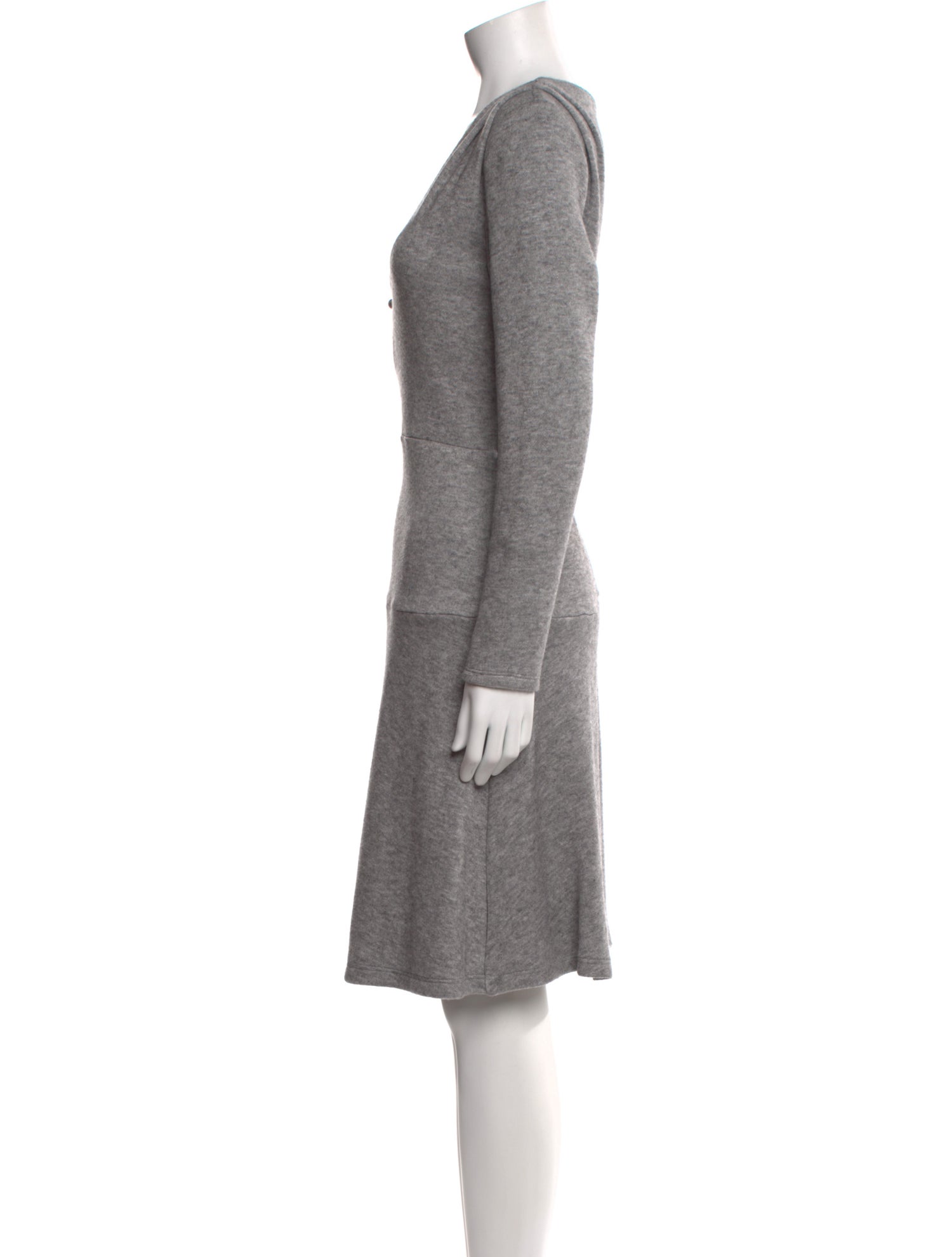 Undra Celeste New York V-Neck Midi Length Dress