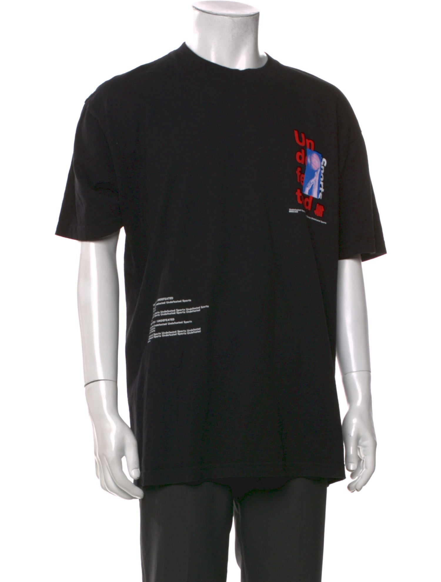 Undefeated Graphic Print Crew Neck T-Shirt