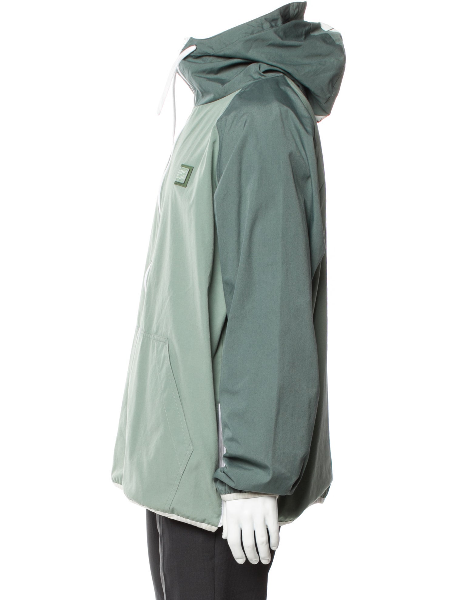 Undefeated Colorblock Pattern Windbreaker