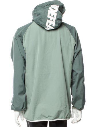 Undefeated Colorblock Pattern Windbreaker