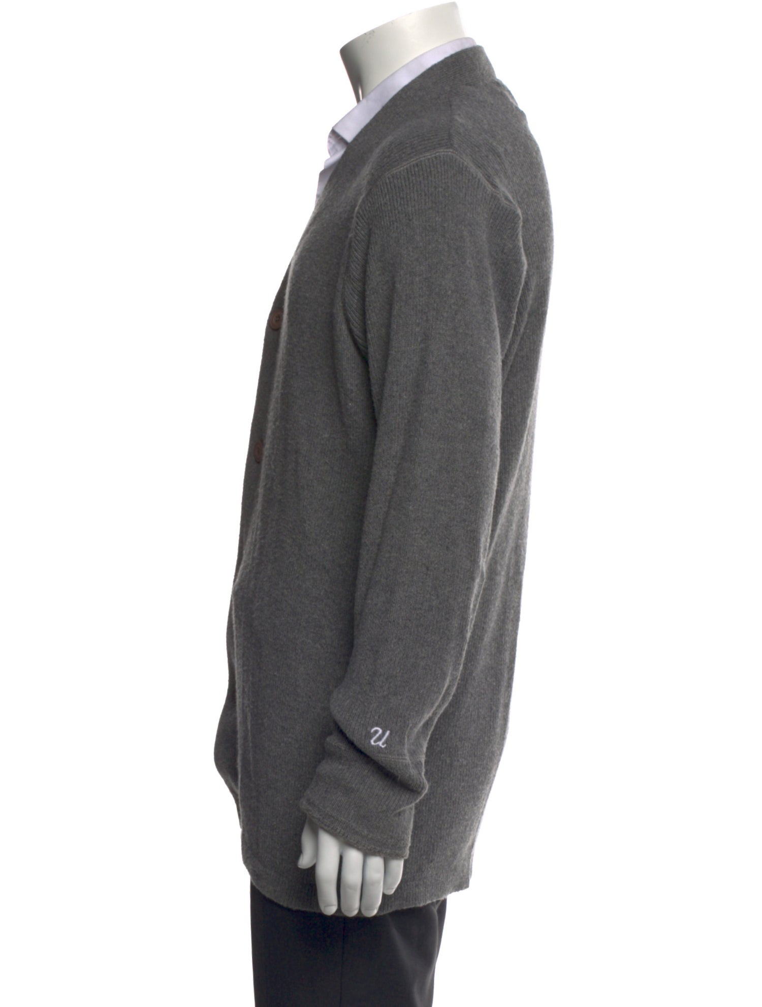 Undefeated V-Neck Long Sleeve Cardigan