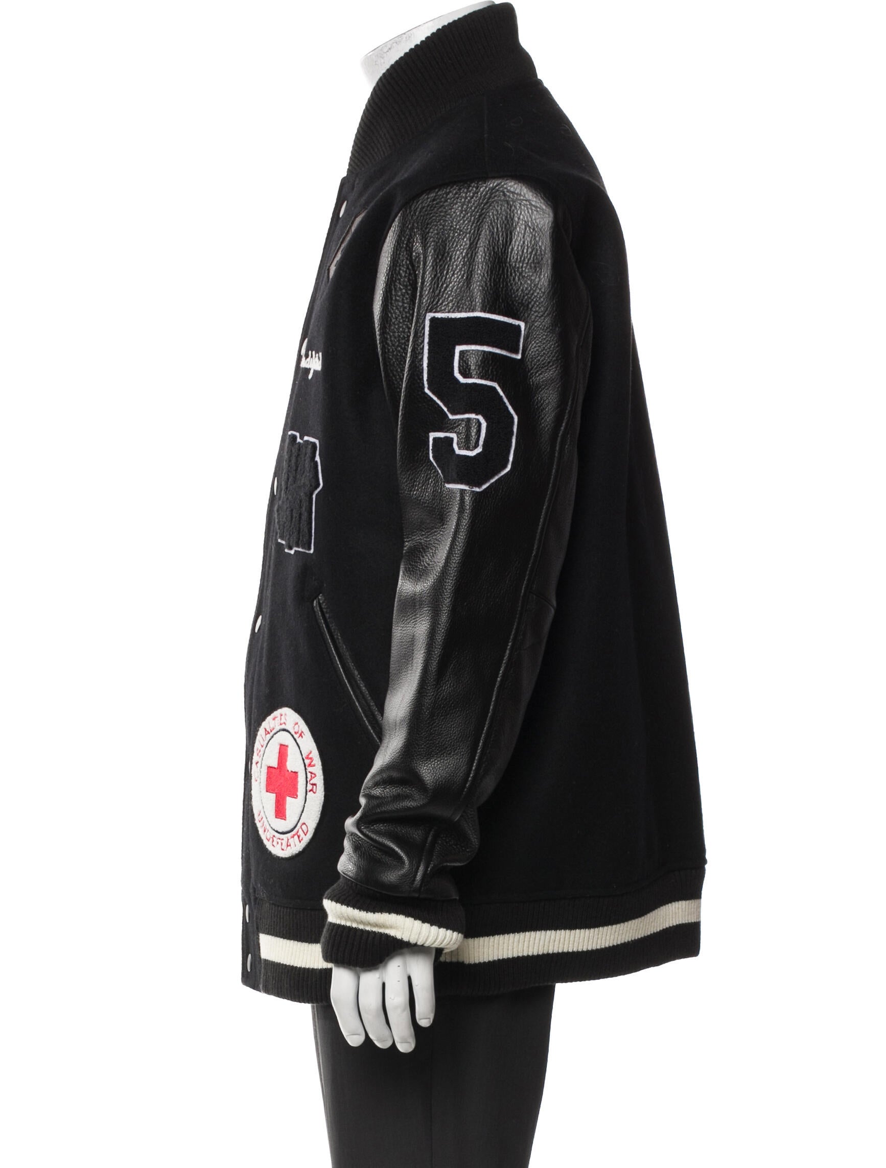 Undefeated Wool Printed Varsity Jacket