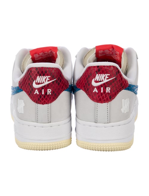 Undefeated x Nike Patent Leather Printed Sneakers