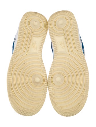 Undefeated x Nike Patent Leather Printed Sneakers