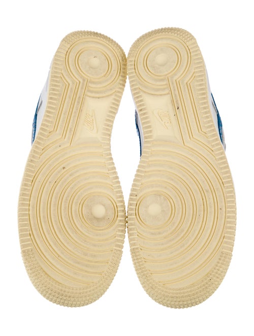 Undefeated x Nike Patent Leather Printed Sneakers