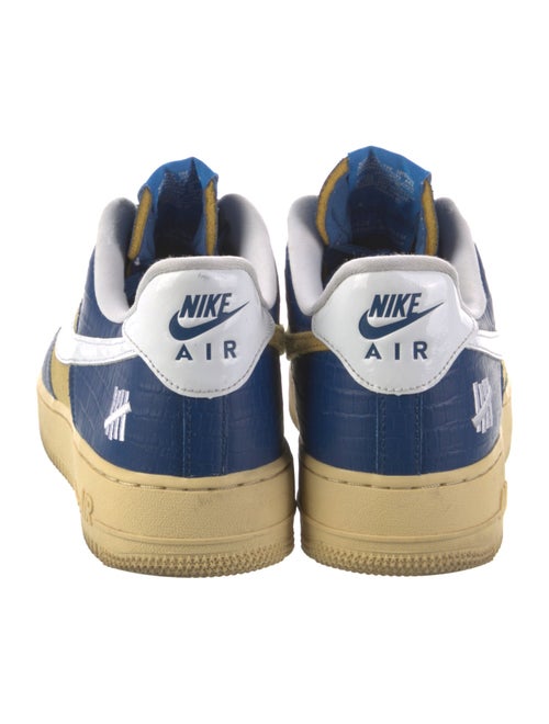 Undefeated x Nike Leather Colorblock Pattern Sneakers