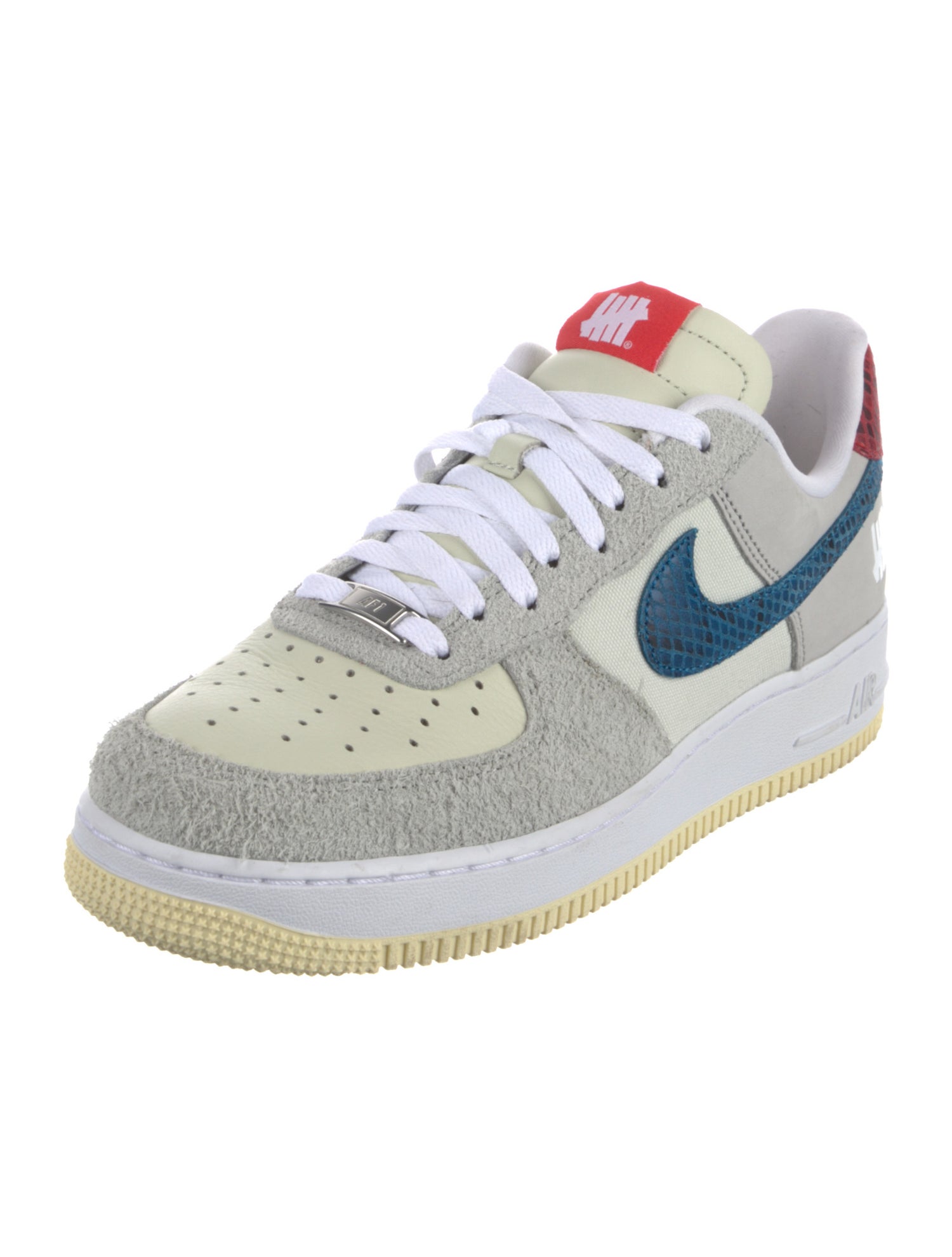 Undefeated x Nike Leather Camouflage Print Sneakers