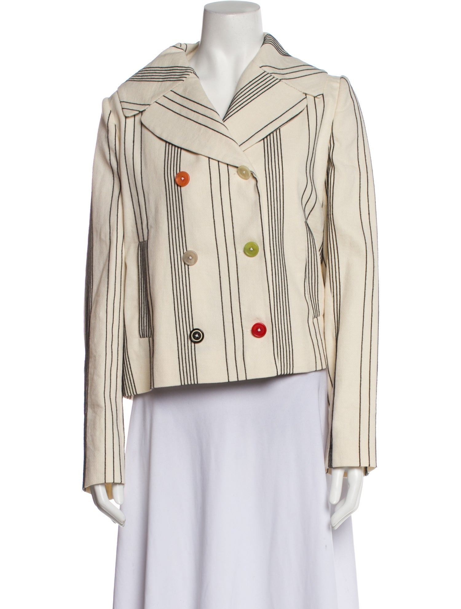 Unique Edition Striped Blazer