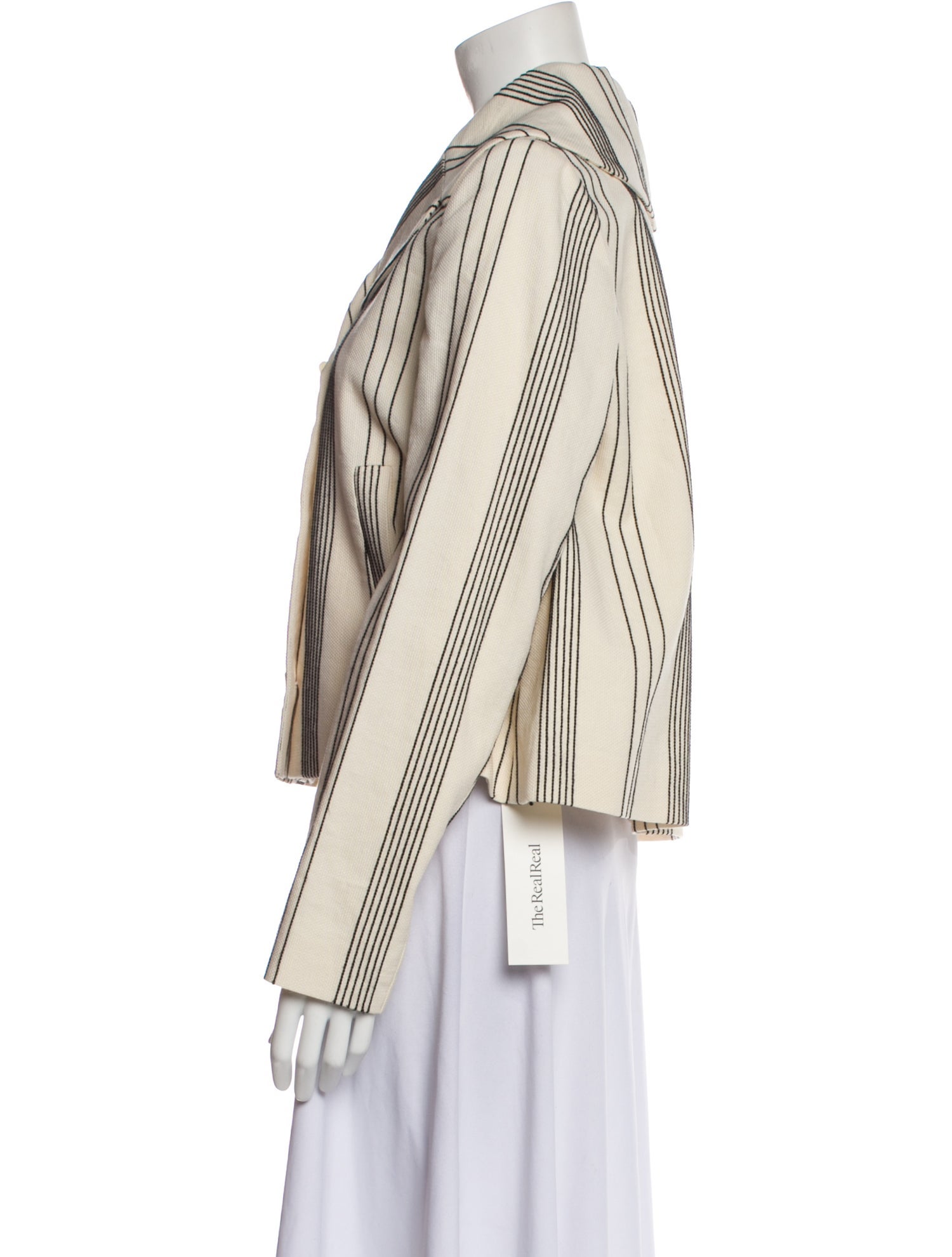 Unique Edition Striped Blazer