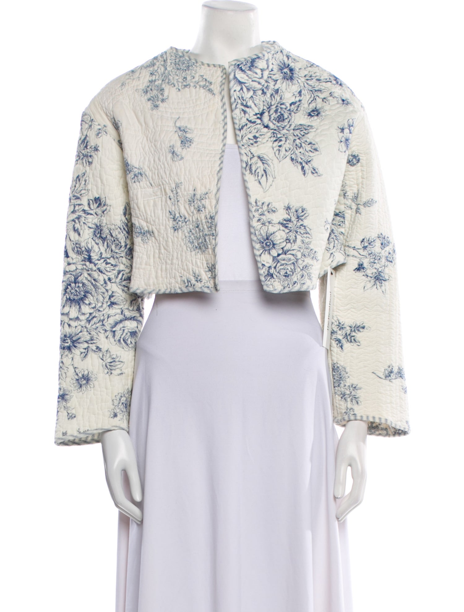 Une Femme Floral Print Bolero