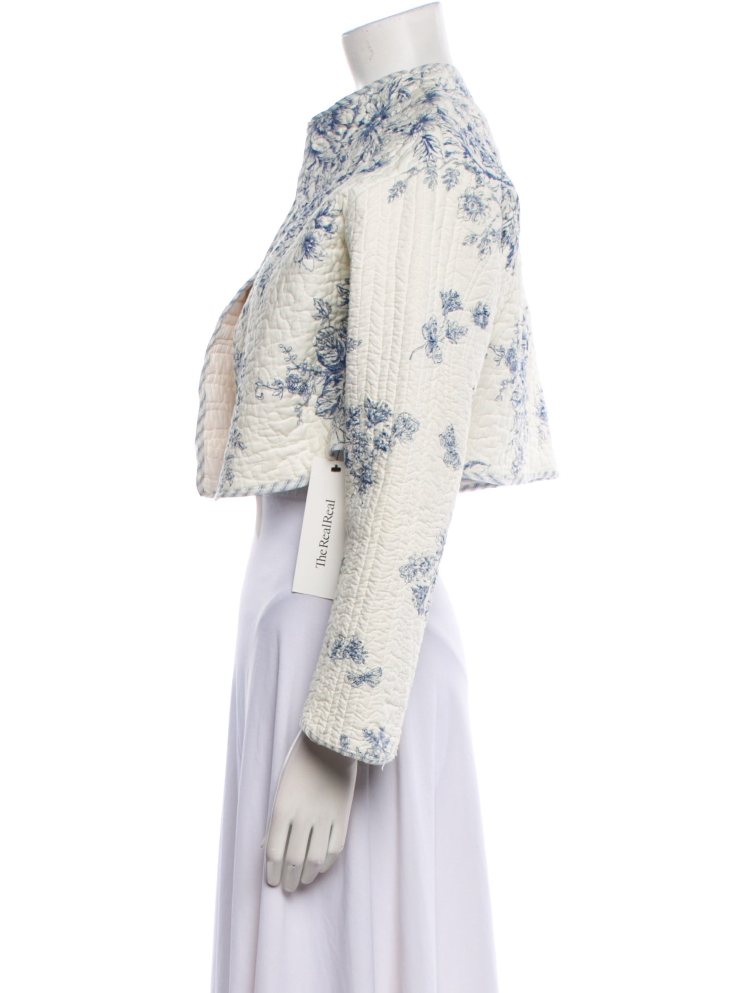 Une Femme Floral Print Bolero