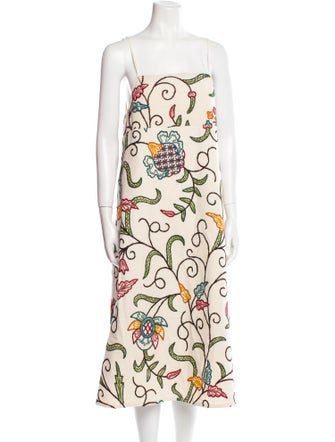 Unisecon Wool Midi Length Dress