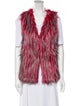 Unreal Fur Animal Print Vest