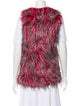 Unreal Fur Animal Print Vest