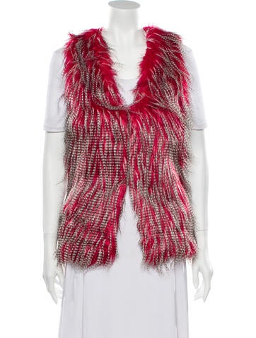 Unreal Fur Jackets Printed Vest XXS