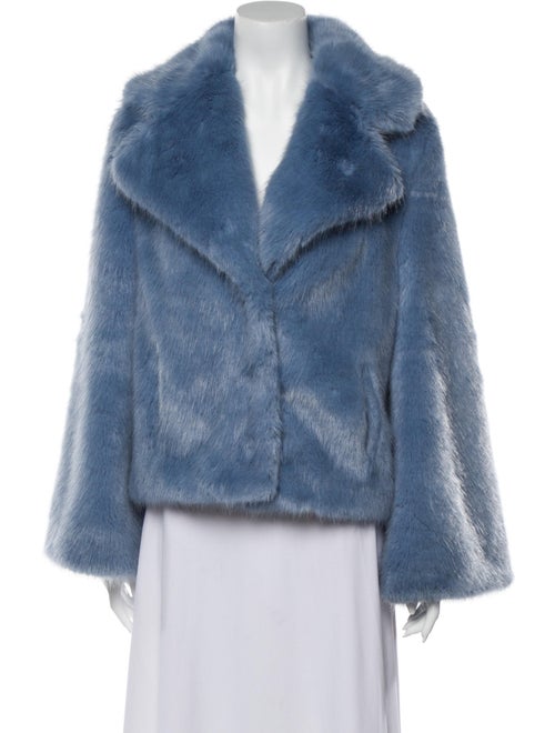 Unreal Fur Faux Fur Coat Blue