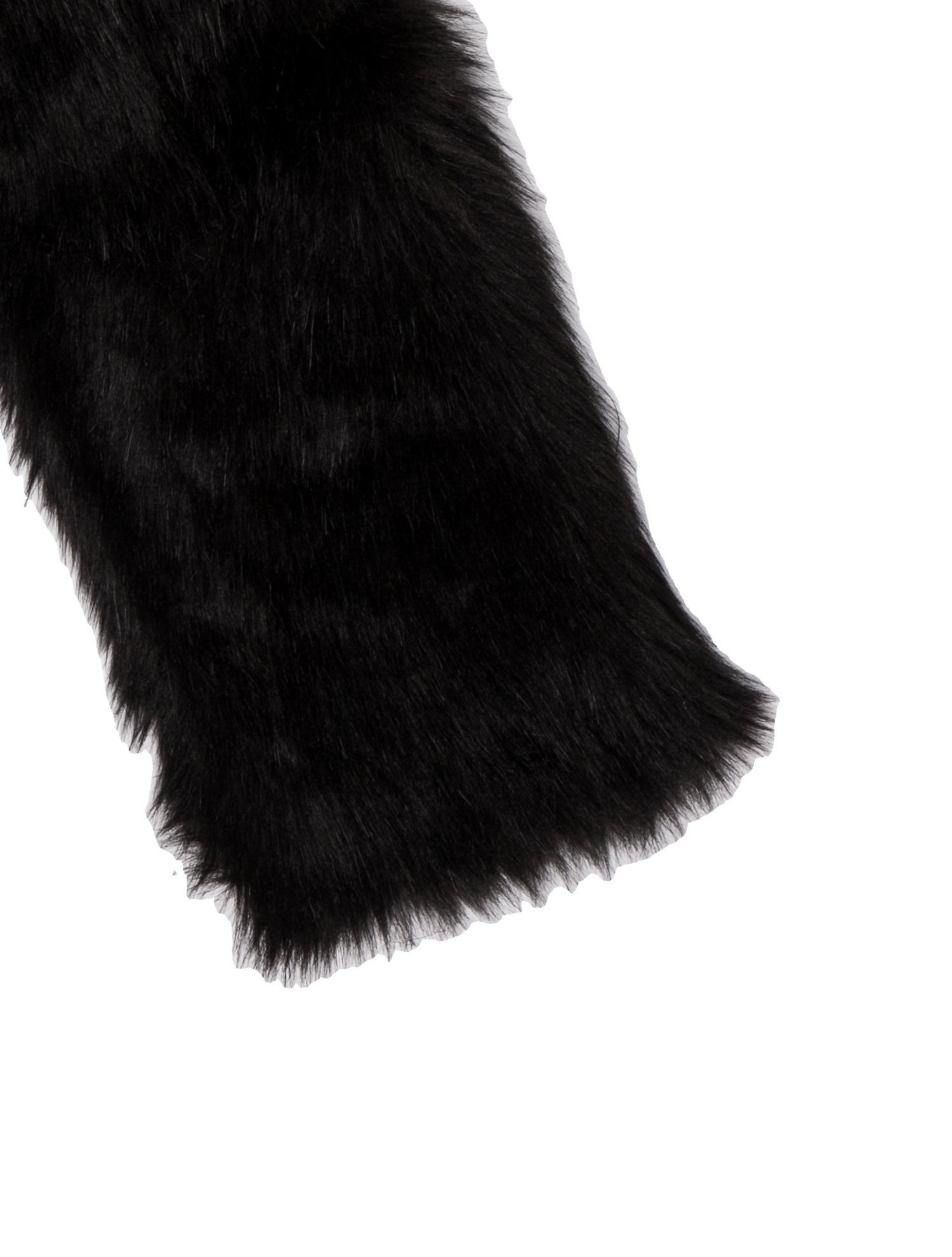 Unreal Fur Faux Fur Printed Scarf