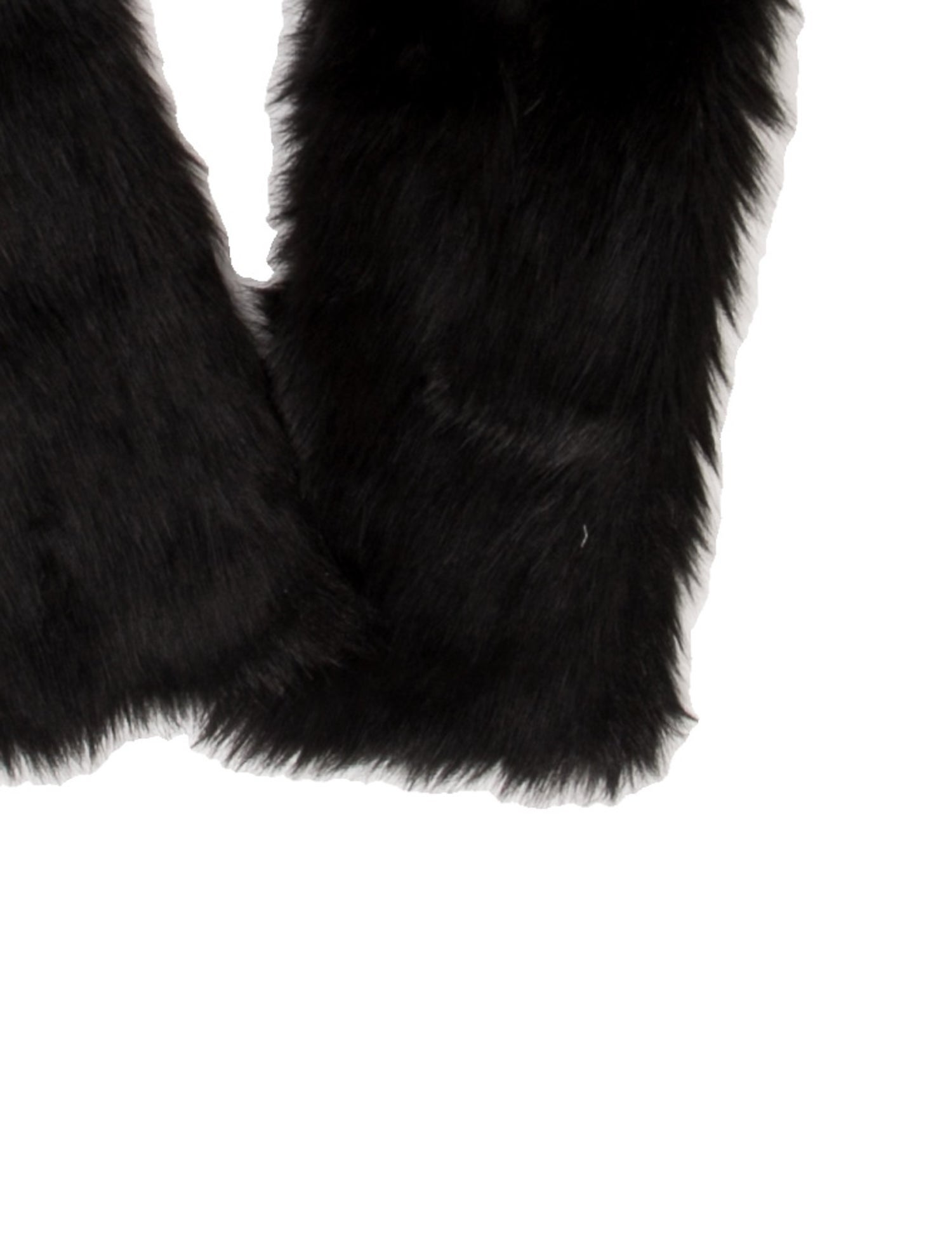 Unreal Fur Fur Printed Scarf