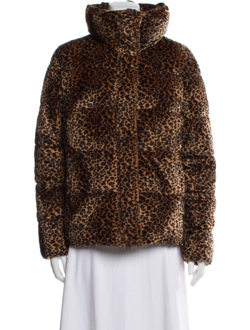 Unreal Fur Animal Print Faux Fur Jacket
