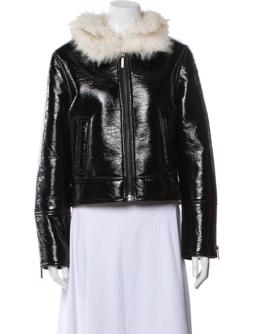 Unreal Fur Biker Jacket