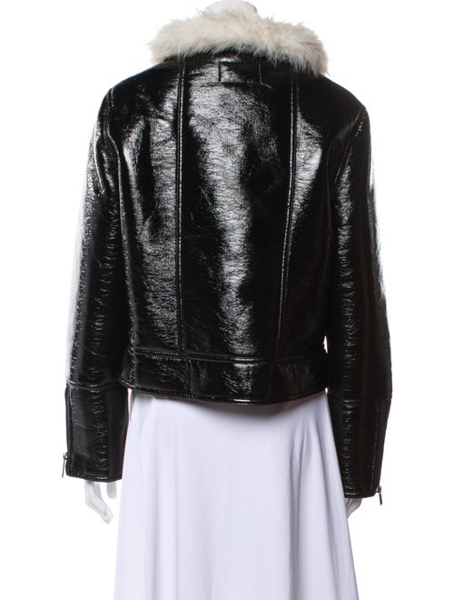 Unreal Fur Biker Jacket