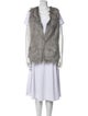 Unreal Fur Striped Vest