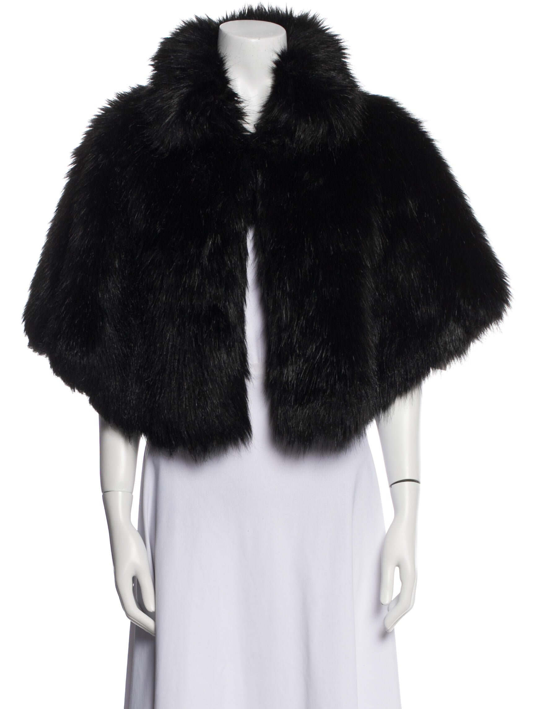 Unreal Fur Faux Fur Shawl