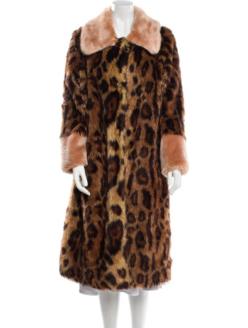 Unreal Fur Faux Fur Animal Print Faux Fur Coat