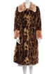 Unreal Fur Faux Fur Animal Print Faux Fur Coat