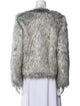 Unreal Fur Printed Faux Fur Coat