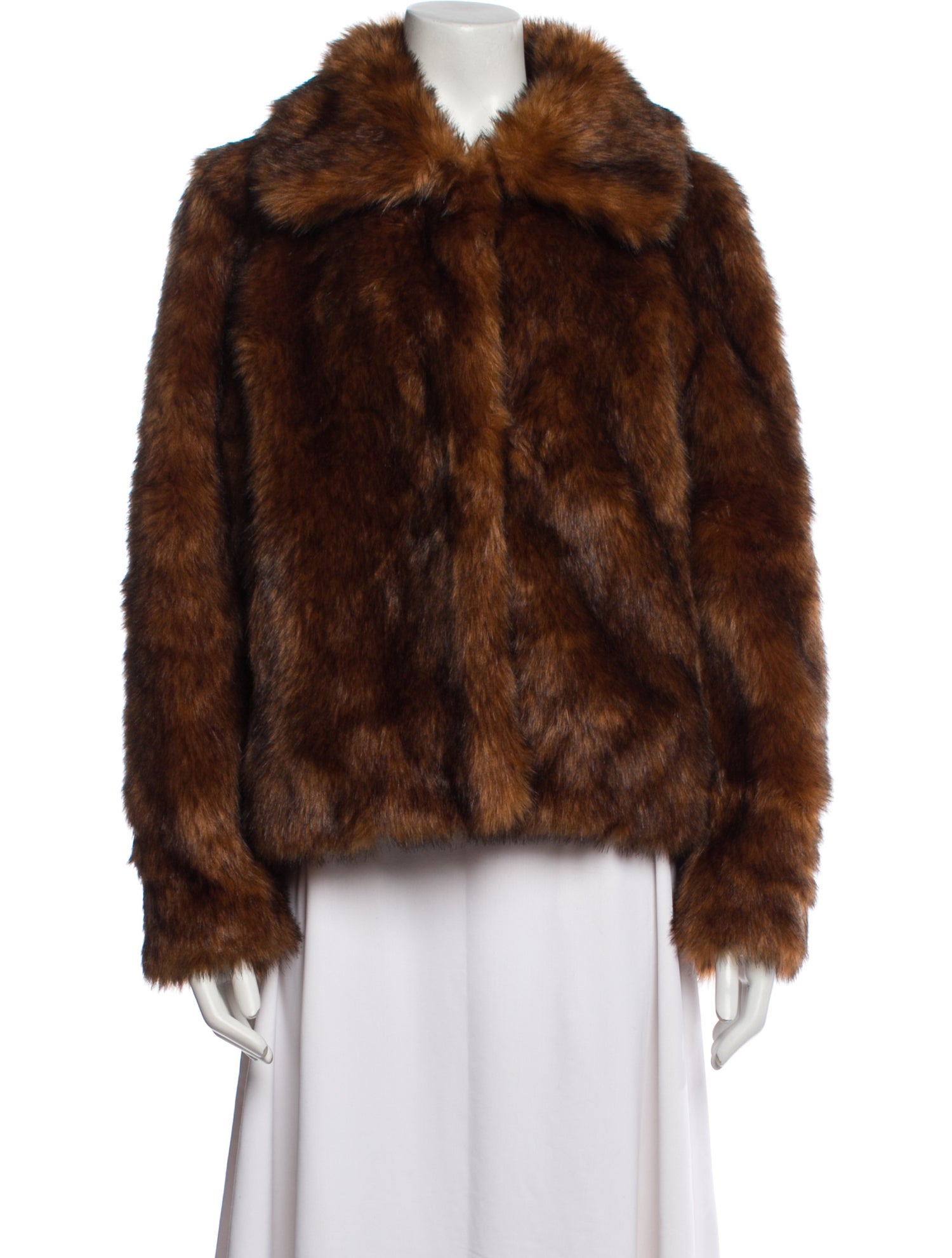 Unreal Fur Faux Fur Faux Fur Jacket w/ Tags