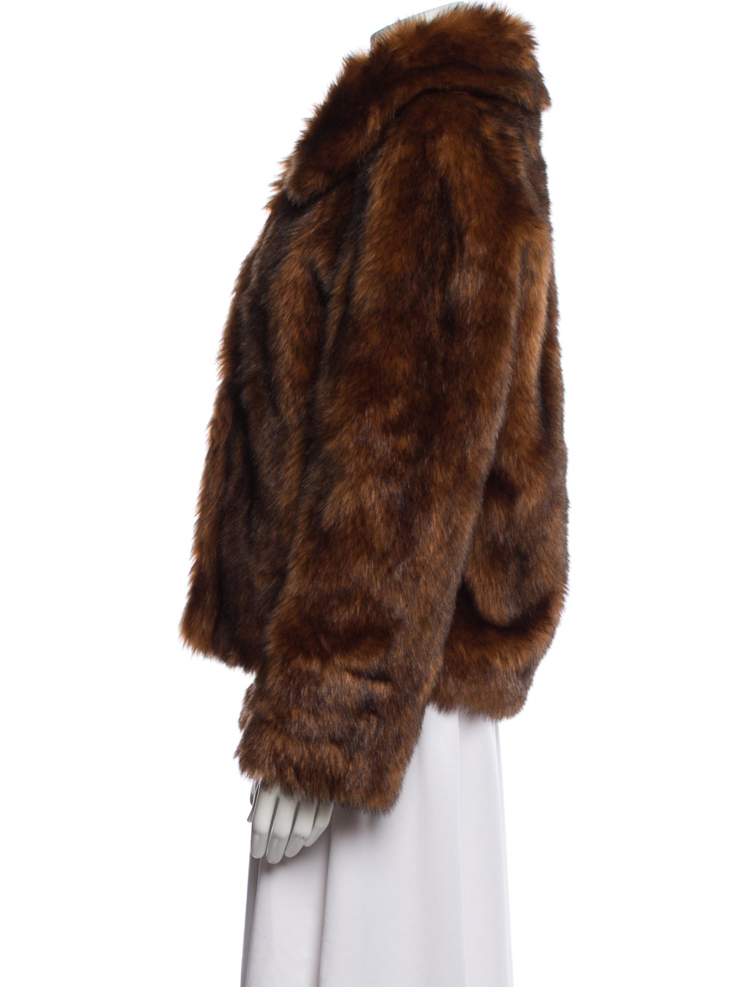 Unreal Fur Faux Fur Faux Fur Jacket w/ Tags