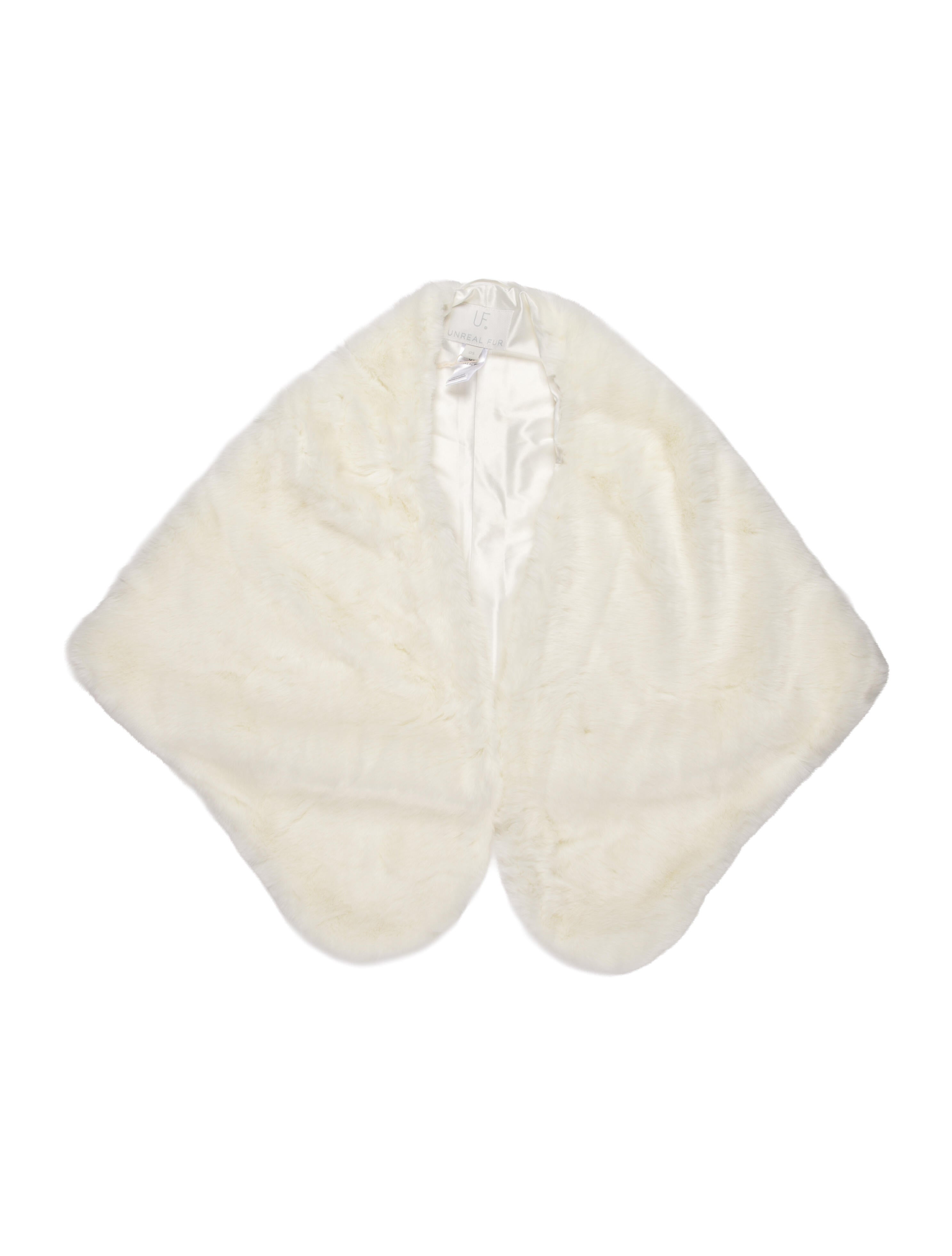 Unreal Fur Faux Fur Scarf w/ Tags