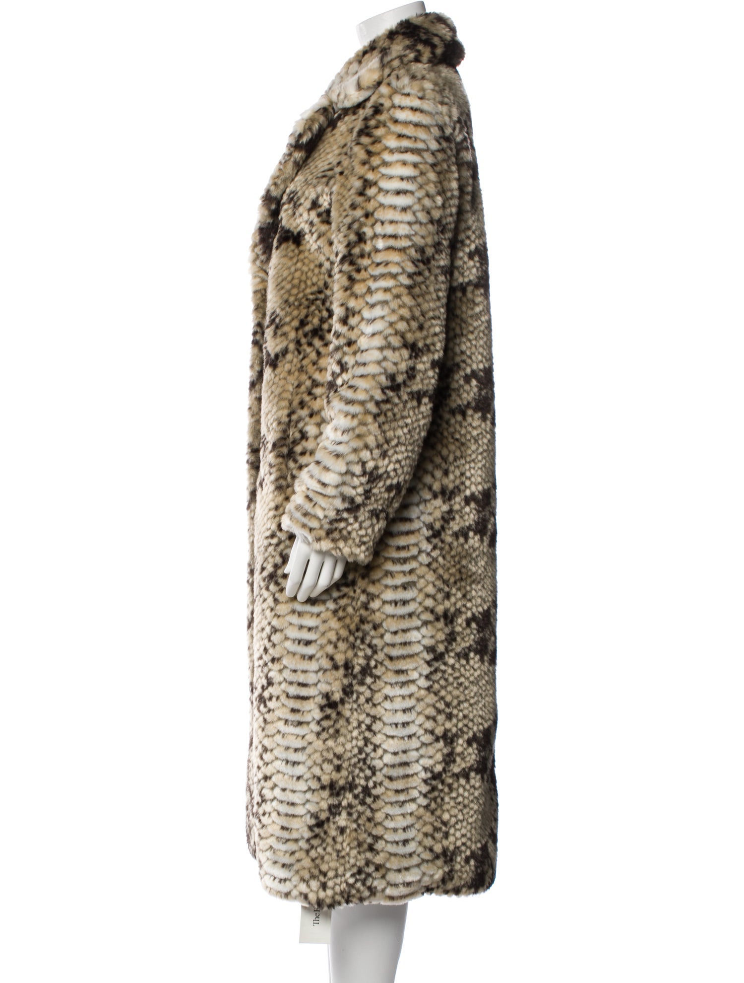 Unreal Fur Faux Fur Animal Print Faux Fur Coat