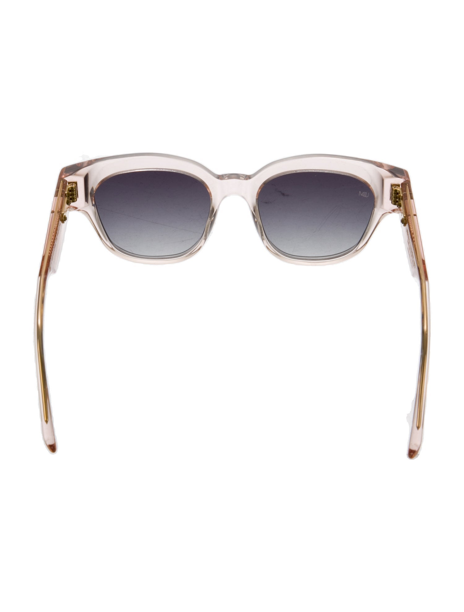 UNIQUEDESIGNMILANO Oversize Gradient Sunglasses