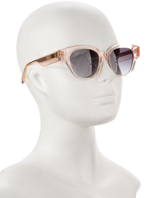 UNIQUEDESIGNMILANO Oversize Gradient Sunglasses