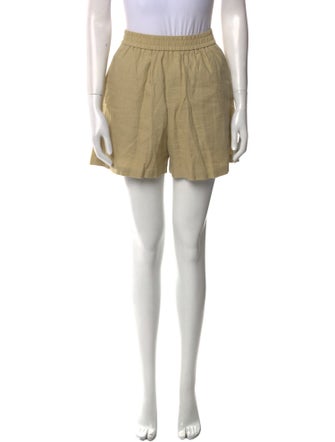 Unique Linen Mini Shorts