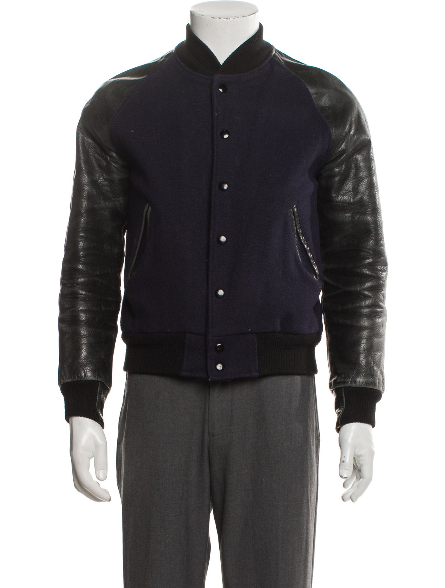 Unis Virgin Wool Bomber Jacket