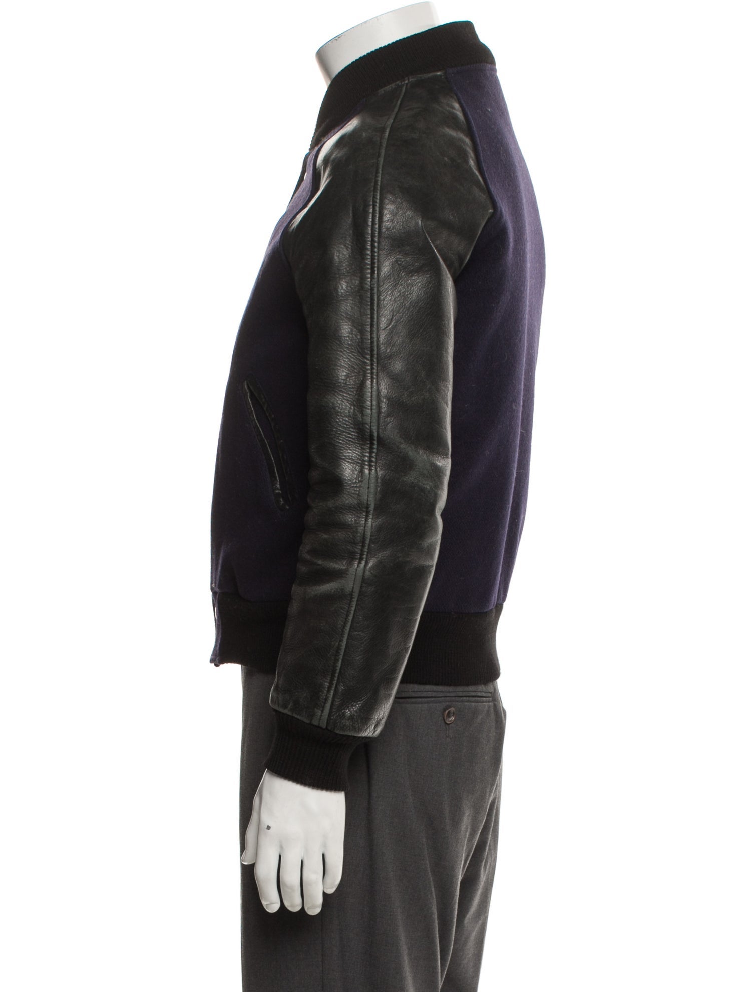 Unis Virgin Wool Bomber Jacket