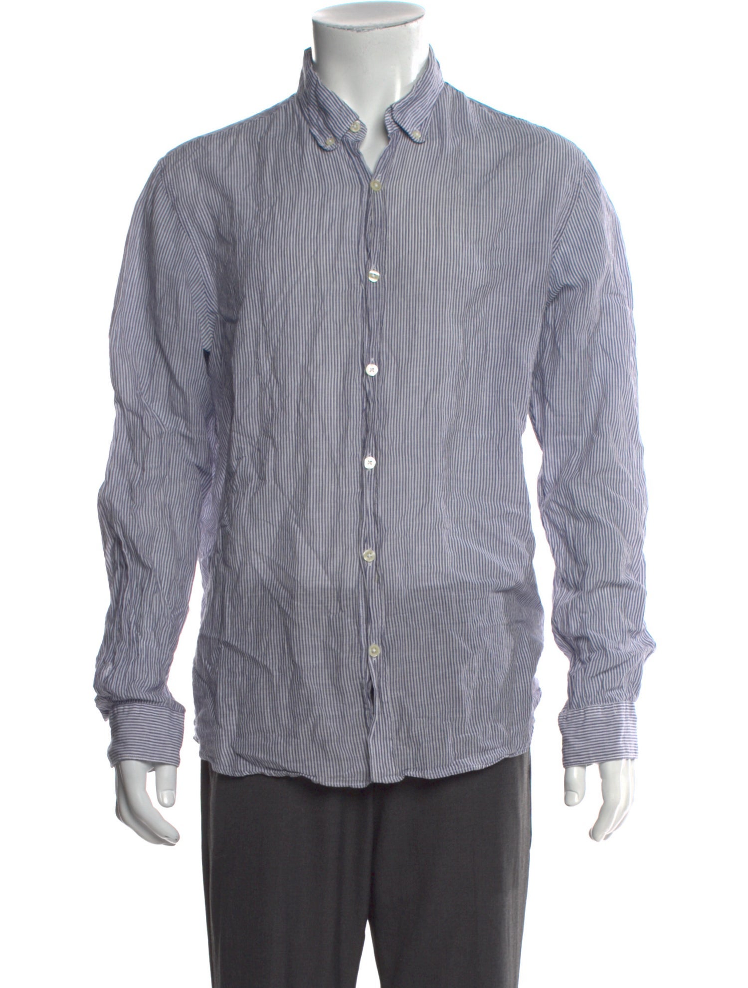 Unis Striped Long Sleeve Dress Shirt