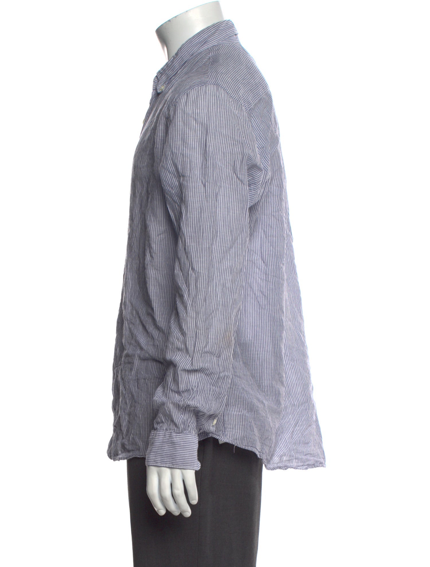 Unis Striped Long Sleeve Dress Shirt