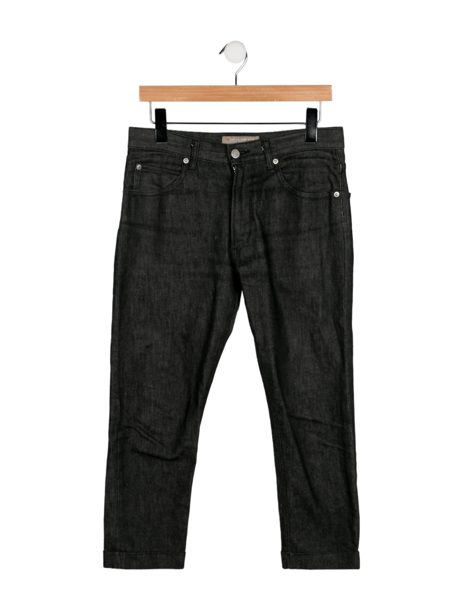 United Arrows Mid-Rise Straight Leg Jeans