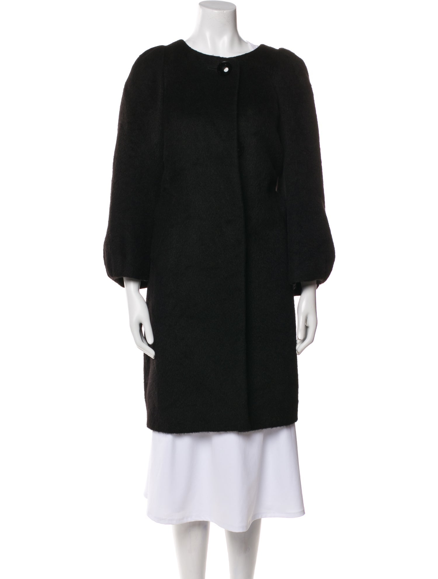 United Arrows Alpaca Fur Coat