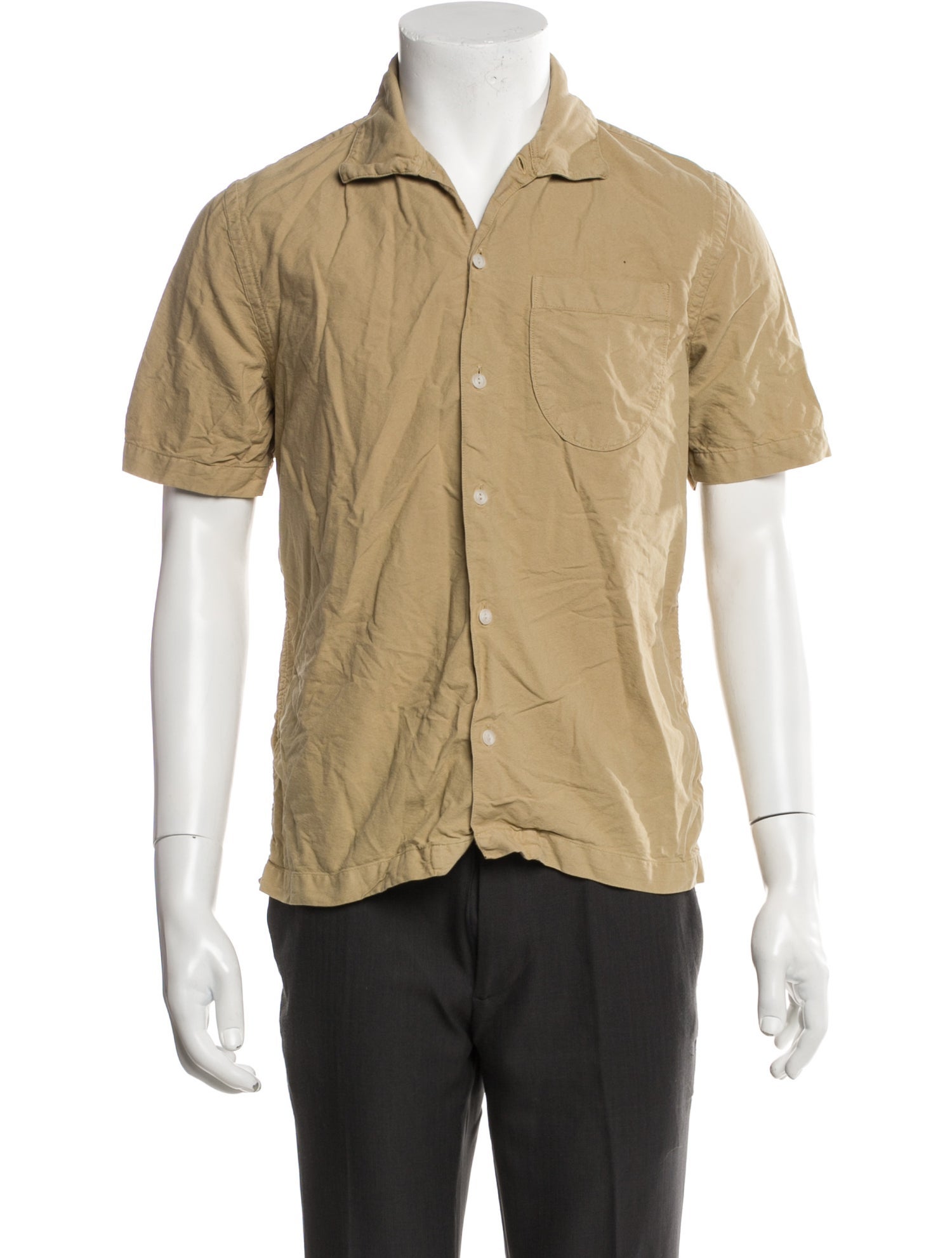 Universal Works Graphic Print Short Sleeve Shirt