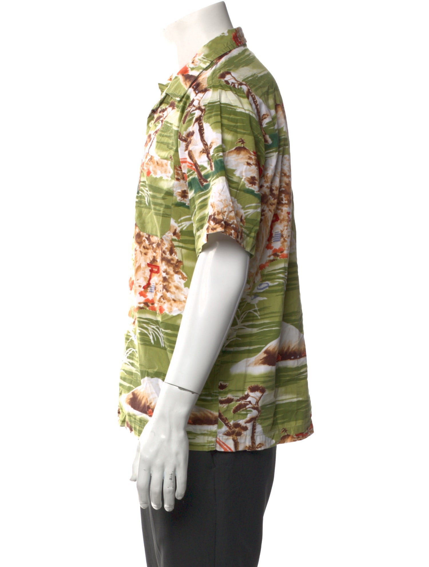 Universal Works Printed Short Sleeve Shirt
