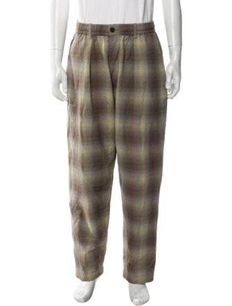 Universal Works Plaid Print Pants