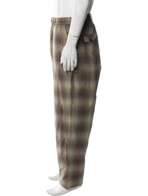 Universal Works Plaid Print Pants