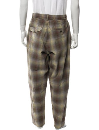 Universal Works Plaid Print Pants