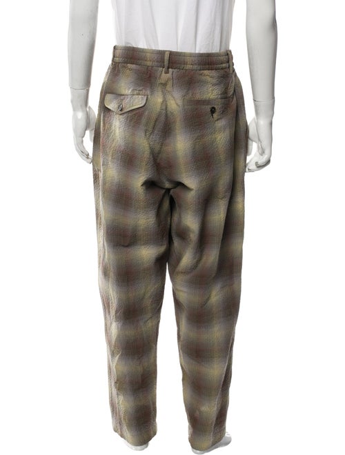 Universal Works Plaid Print Pants